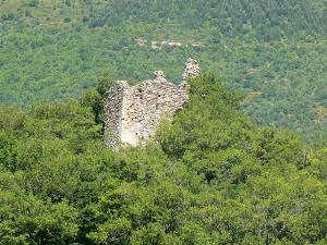 les ruines du château de Savel